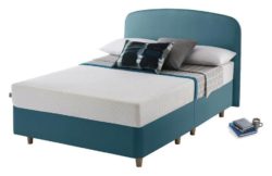 Studio by Silentnight - Curved - Double - Divan - Teal